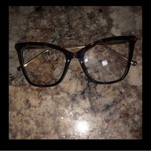 NWOT Tortoise frame clear lense frames